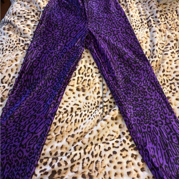 Vintage Le Gambi Purple Leopard Disco Pants!
SUPER rare! - Picture 3 of 3